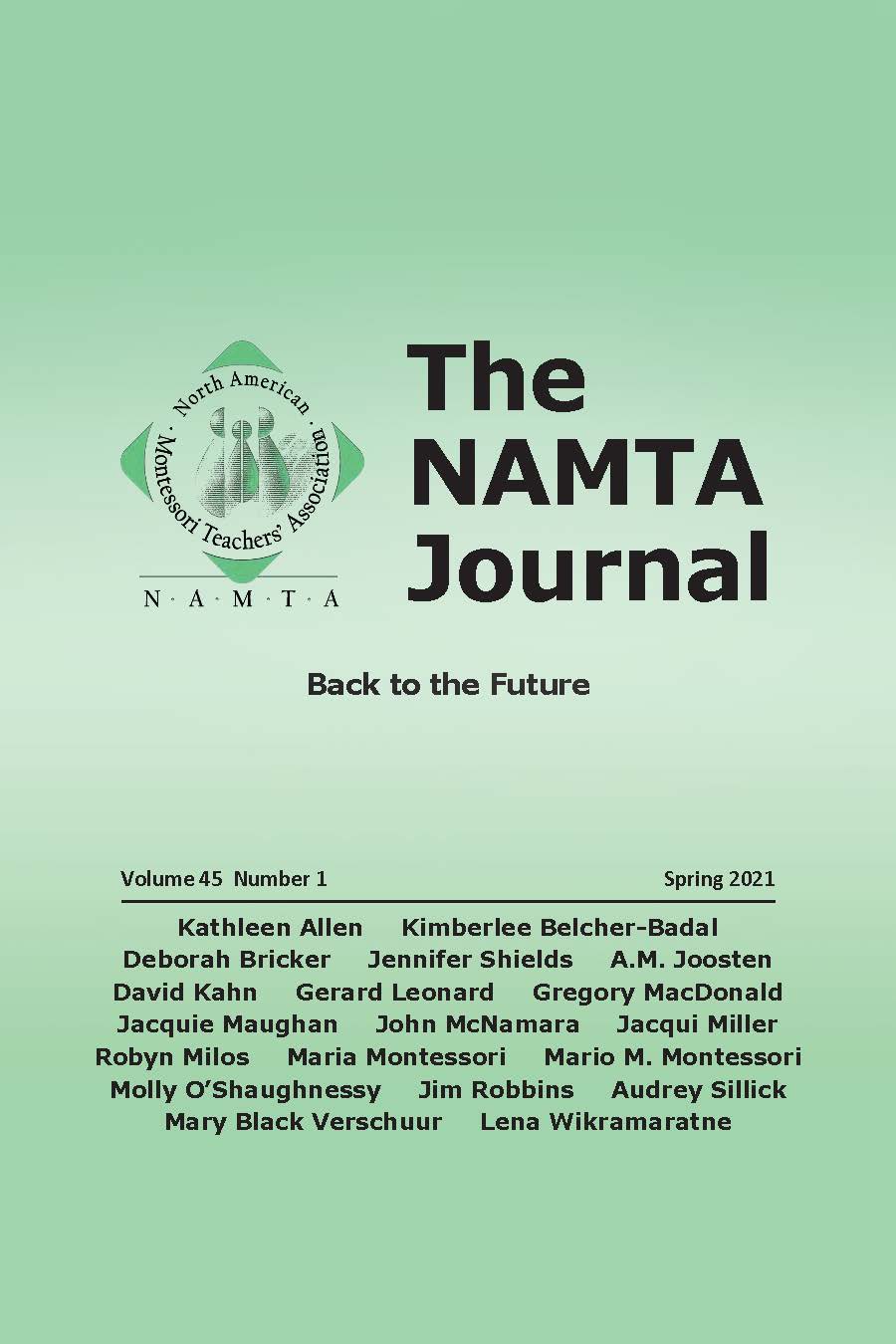 NAMTA Journal 45.1, 2021