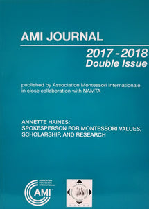 AMI and NAMTA double issue journal, Volume 43.1-2: Annette Haines Tribute Journal