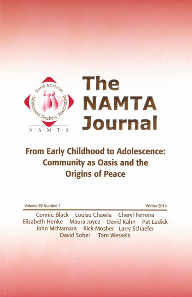 Vol 39, No 1: From Early Childhood to Adolescence: Community as Oasis and Origins of Peace