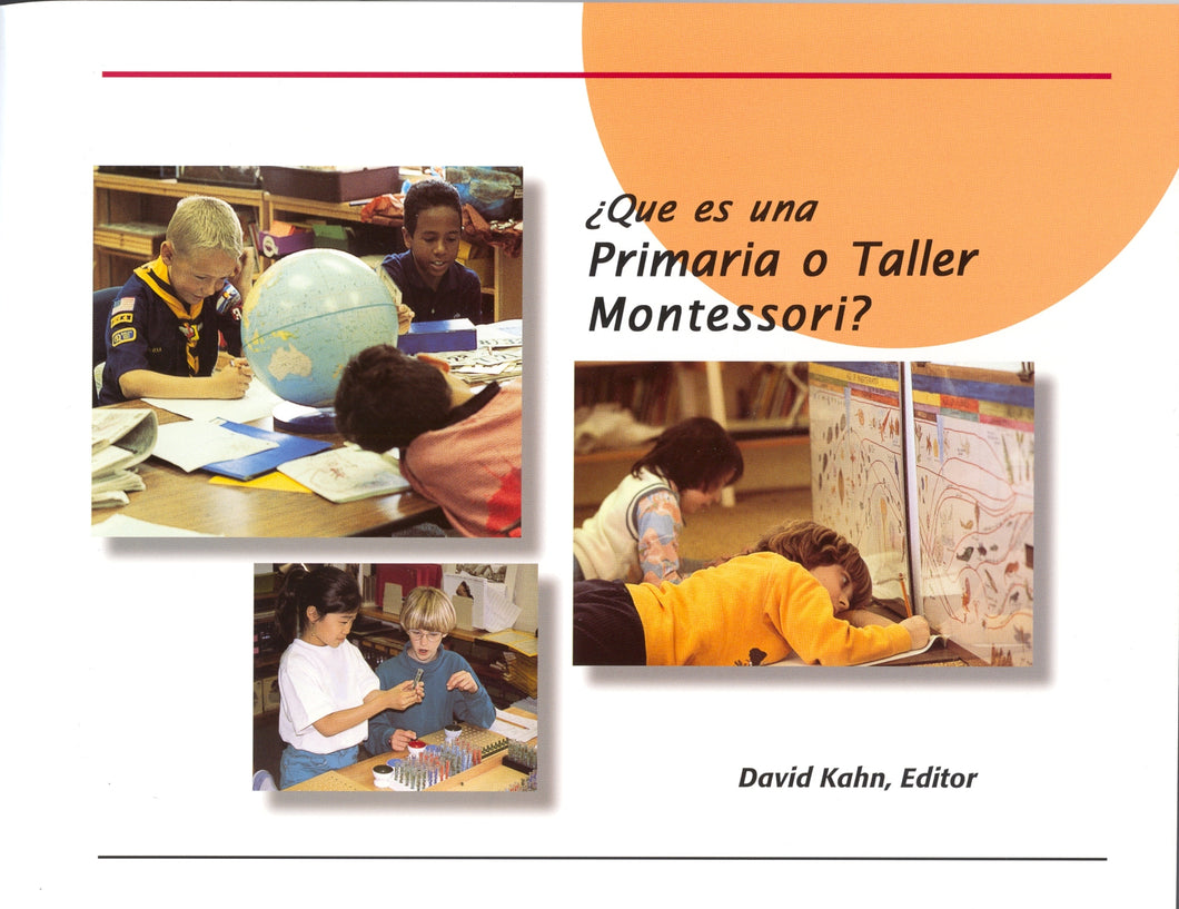¿Qué es una Primaria o Taller Montessori?